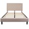 Merrick Lane Mallory Platform Bed Tufted Upholstered Platform Bed
